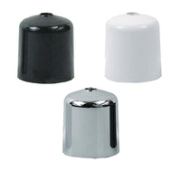 Decorative Lamp Holder Cover Small in Black/White/Chrome Superlux Lighting - LJCONE