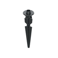 External Thread Stake in Black Superlux Lighting - LL0901-BL