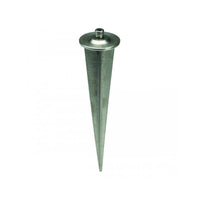Optional Stainless Steel Ground Spike for LLED401-SS in Silver Superlux Lighting - LLED400-SS