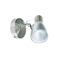 LED Spot Light Round Single 6W 3000K in Satin Chrome Superlux Lighting - LSLR-P1-SC