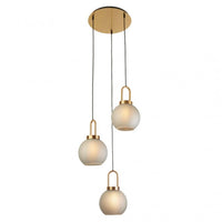 Ellie Pendant Light 3Lt Brass