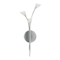 Xandra Indoor Wall Light 3Lt G4 in Satin Chrome Superlux Lighting - R80228-3B-SC