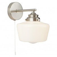 Agatha Indoor Wall Light in Satin Chrome