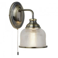 Edwin Indoor Wall Light in Antique Brass