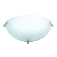 Claw LED Glass Satin Chrome 8w Wall Light Superlux Lighting - WL320-8