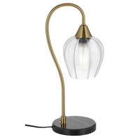Azalea Table Lamp Antique Gold, Chrome AZALEA TL Telbix Lighting