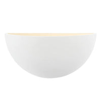 Camero Gypsum Indoor Wall Light in White