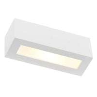 Desota Gypsum Indoor Wall Light in White