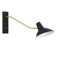 Farbon Long Indoor Wall Light in Black or White