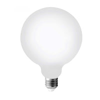 8w LED E27 G125 Globe Warm White 3000k, Cool White 4000k GL F.G125.8-M8XD Dimmable