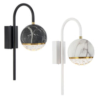 Oneta Arm Indoor Wall Light Black or White