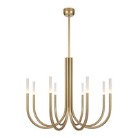 Joshua LED Pendant Light 8Lt in Black or Gold