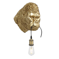 Kong Indoor Wall Light in Antique Gold