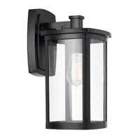 Reese Rectangular Outdoor Wall Light (Small) in Black