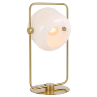 Rocha Table Lamp Antique Gold, Black, Black Smoke ROCHA TL Telbix Lighting