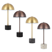 Domez Table Lamp Gold, Bronze, Black Terrazzo, White Terrazzo DOMEZ TL Telbix Lighting