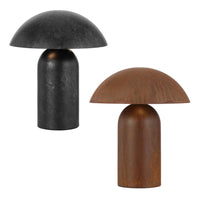 Ferum Table Lamp Black, Rust Patina FERUM TL32 Telbix Lighting