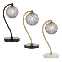 Felton Table Lamp Black, Black Marble, White Marble FELTON TL Telbix Lighting