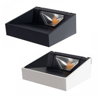 Cirro Indoor LED Wall Light in Black or White