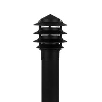 Three Tier Bollard Top Head To Suit 76mm Pole PL-Dover