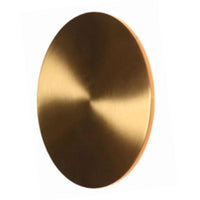 Moonglow Indoor LED Wall Light in Satin Brass