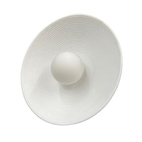 Swari Indoor LED Wall Light in White or Hazelnut
