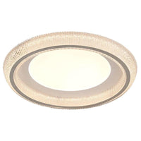 Trilliant Crystal LED Close To Ceiling Light CCT 38w White