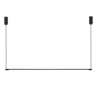 Bert Linear LED Pendant Light 1.4m 18w Black, Gold