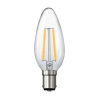 4w LED B15 Candle Globe Warm White 2700k, Cool White 4500k Dimmable