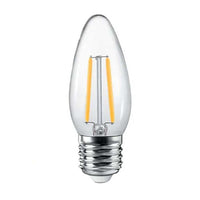 4w LED E27 Candle Globe Warm White 2700k, Cool White 4500k Dimmable