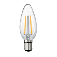 4w LED B15 Candle Globe Warm White 2700k, Cool White 4500k