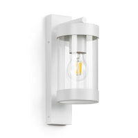 Frenchy Outdoor Wall Light in Black, White