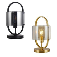 Dynamic Table Lamp in Black or Gold