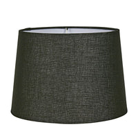 CLEARANCE Accessories - Extra Small Drum Linen Lamp Shade in Black