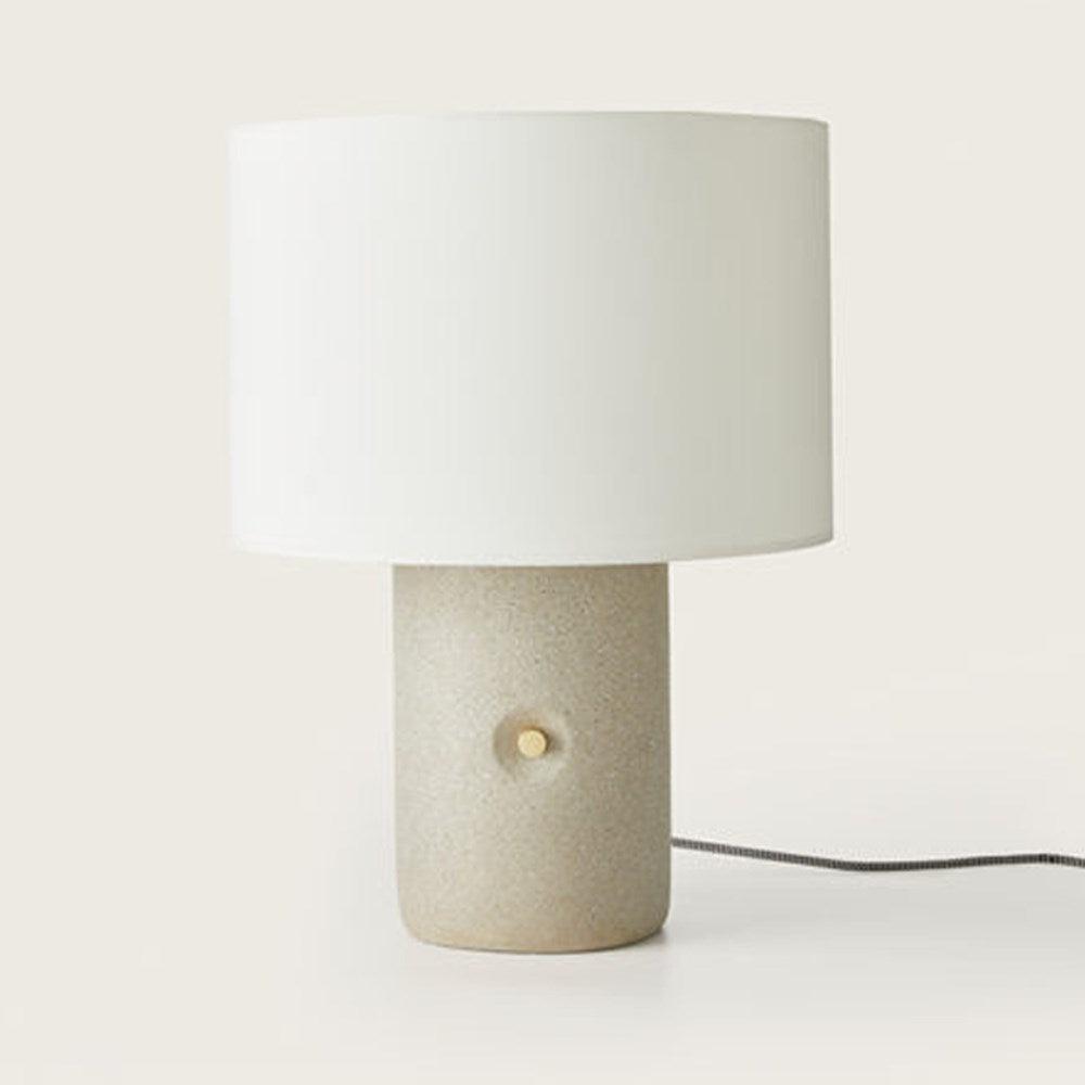 Aromas Del Campo | ARO.S1109 | Sand LED Table Lamp Grey Terrazzo - The ...