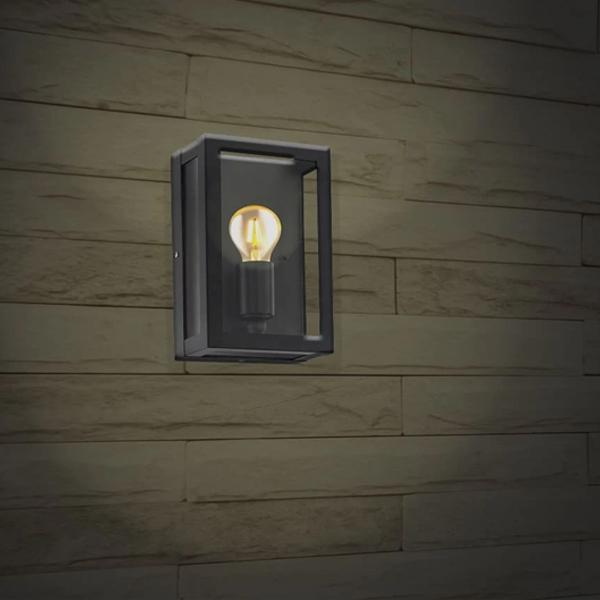 Eglo Lighting | 94831 | Alamonte 1 Indoor Wall Light 1Lt in Black - The ...