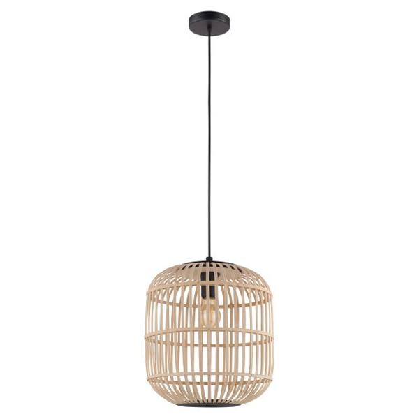 Eglo Lighting | 43216N | Bordesley Pendant Light Natural Beach Style ...