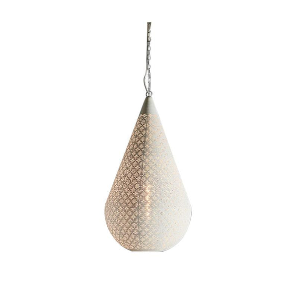 Zaffero | ZAF11099 | Europa Perforated Teardrop Pendant Light Large ...