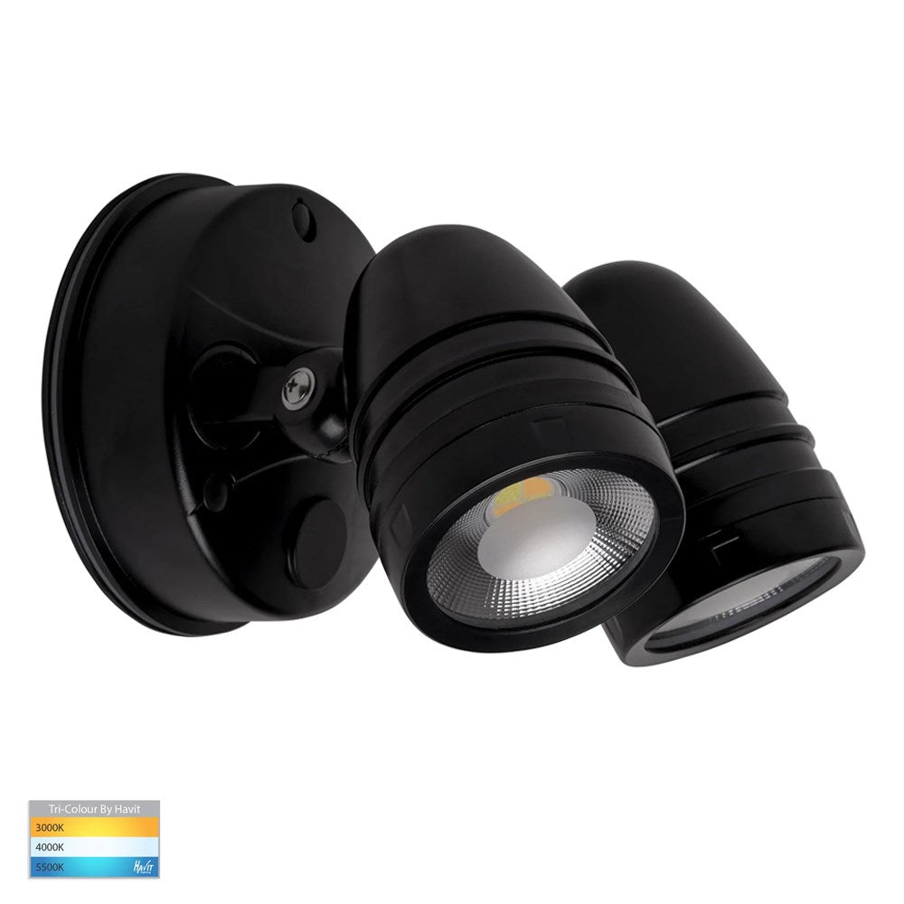Havit Lighting | HV3794T-BLK | Microwave Sensor 30w LED Spot Light - The  Lighting Outlet