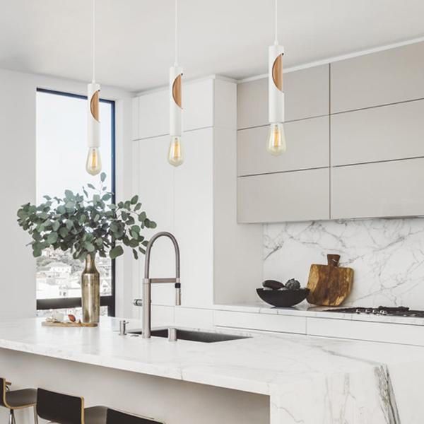 CLA Lighting | IDA1 | Ida Interior Tube Pendant Light in Matt Black or ...