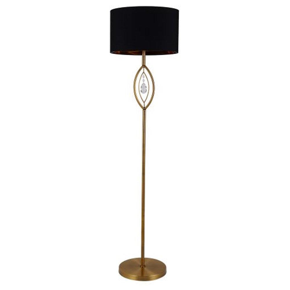 Crystal floor deals lamp the range