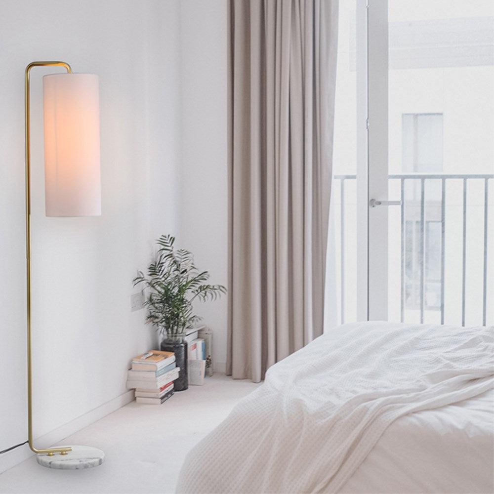 Marble and online gold floor lamp