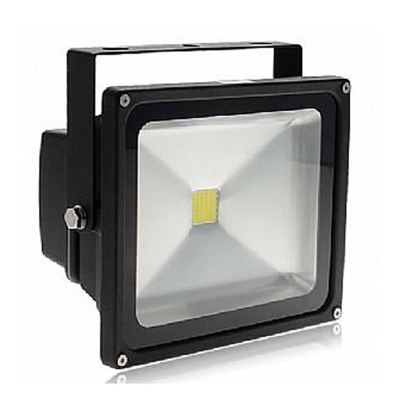 Solar LED Floodlight/Up-lighter 50w Cool White in Black Solar Lighting  The Lighting Outlet